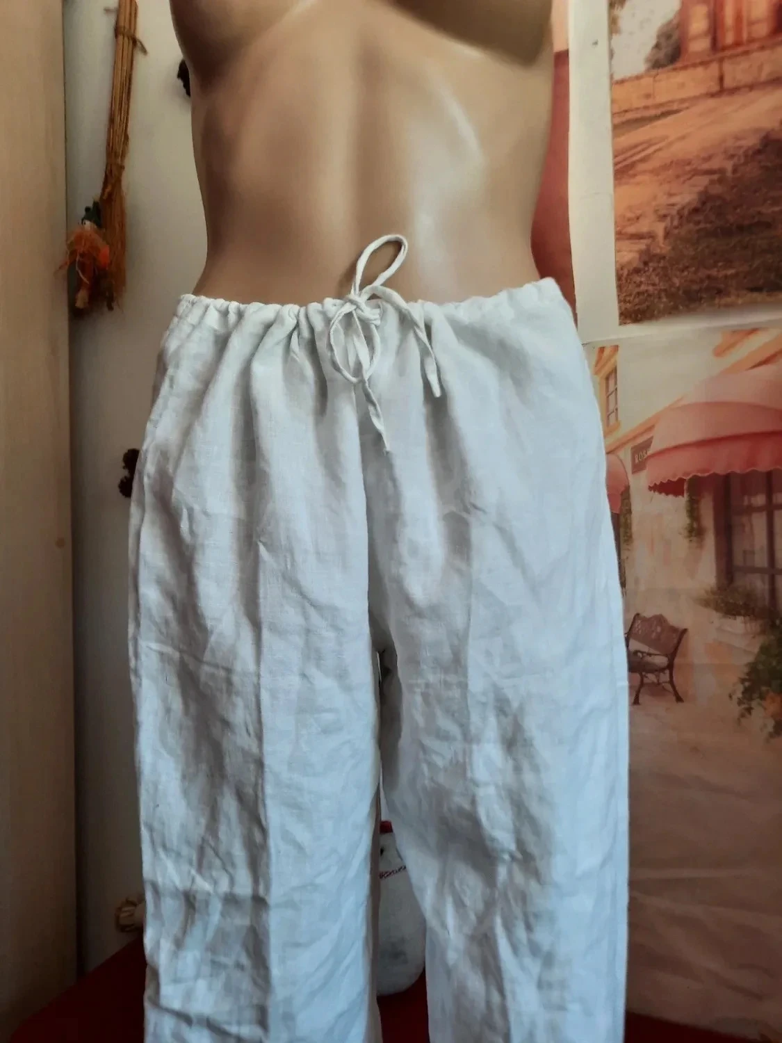 🥀Linnen broek, dames Maat 38/40. C&A. – photo 3